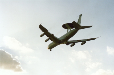 Bentwaters, Suffolk - AWACS Landing
